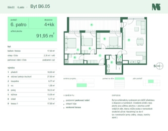 Prodej bytu 4+kk v osobním vlastnictví 112 m², Zlín