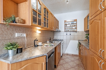 Kuchyně. - Pronájem bytu 2+kk v osobním vlastnictví 45 m², Praha 4 - Chodov
