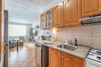 Kuchyně. - Pronájem bytu 2+kk v osobním vlastnictví 45 m², Praha 4 - Chodov