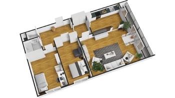 Prodej bytu 3+1 v osobním vlastnictví 76 m², Praha 6 - Řepy