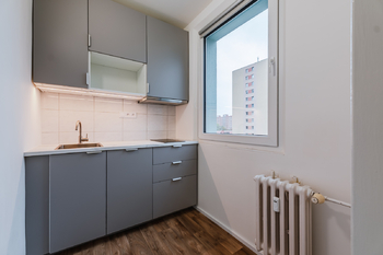 KUCHYŇSKÝ KOUT - Pronájem bytu 1+kk v osobním vlastnictví 29 m², Praha 8 - Troja