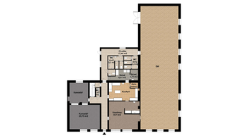 Prodej kancelářských prostor 670 m², Zbrašín