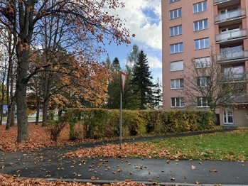 okolí domu - Prodej bytu 2+1 v osobním vlastnictví 64 m², Mariánské Lázně