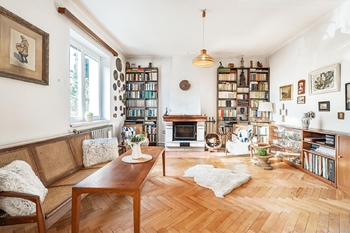 Obývací pokoj - Prodej domu 150 m², Úvaly 