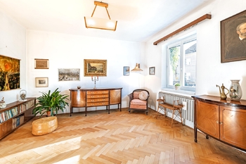 Obývací pokoj - Prodej domu 150 m², Úvaly