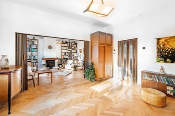 Obývací pokoj - Prodej domu 150 m², Úvaly