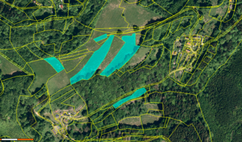 Prodej pozemku 23456 m², Vsetín