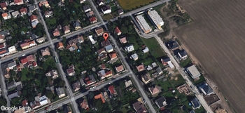 Letecký snímek - Prodej domu 292 m², Praha 9 - Čakovice
