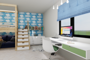 2. pokoj v patře - vizualizace - Prodej domu 164 m², Františkovy Lázně