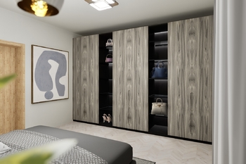 Ložnice - vizualizace - Prodej domu 164 m², Františkovy Lázně