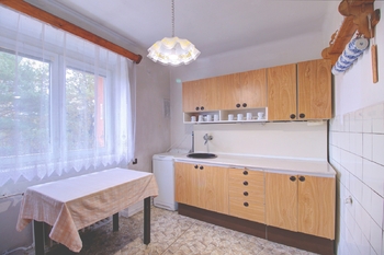 kuchyně - Prodej bytu 1+1 v osobním vlastnictví 32 m², Kladno