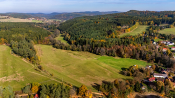 25. Okolí chaty z ptačí perspektivy - Prodej chaty / chalupy 85 m², Zbiroh