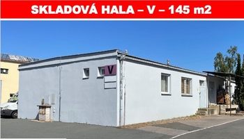 Pronájem skladovacích prostor 145 m², Praha 9 - Horní Počernice