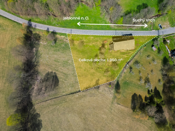 Prodej pozemku 1900 m², Orličky
