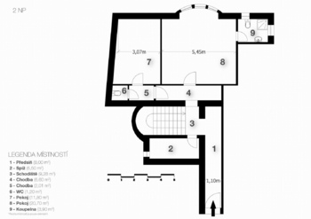 Prodej bytu 4+1 v osobním vlastnictví 217 m², Praha 7 - Holešovice