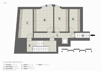 Prodej bytu 4+1 v osobním vlastnictví 217 m², Praha 7 - Holešovice