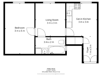 Prodej bytu 2+1 v osobním vlastnictví 48 m², Praha 4 - Michle
