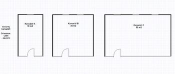 Pronájem kancelářských prostor 36 m², Brno