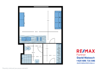 Prodej bytu 1+kk v osobním vlastnictví 15 m², Praha 9 - Prosek