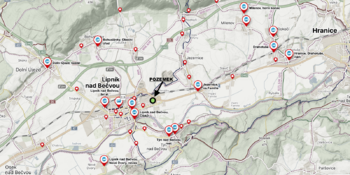 Prodej pozemku 1820 m², Lipník nad Bečvou