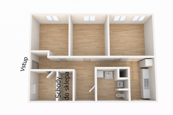Prodej bytu 3+1 v osobním vlastnictví 109 m², Velké Meziříčí