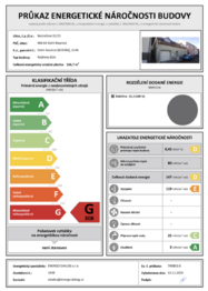 PENB - Prodej domu 124 m², Dolní Kounice