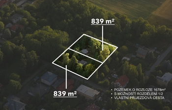 Prodej pozemku 1678 m², Praha 9 - Klánovice