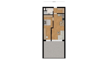 Prodej bytu 2+kk v osobním vlastnictví 35 m², Kyjov