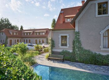 Vizualizace - Prodej apartmánu 42 m², Lednice