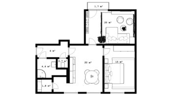 Pronájem bytu 3+kk v osobním vlastnictví 66 m², Rokytnice v Orlických horách