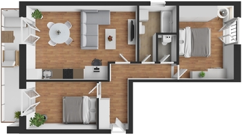 Prodej bytu 3+kk v osobním vlastnictví 74 m², Beroun