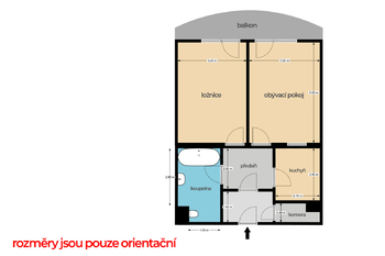 Prodej bytu 2+kk v osobním vlastnictví 69 m², Praha 9 - Černý Most