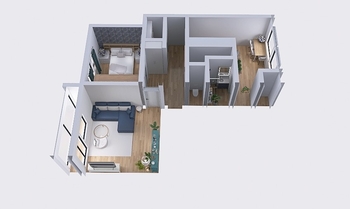 Pronájem bytu 2+1 v osobním vlastnictví 60 m², Šumperk