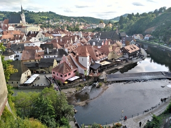 centrum Krumlova vzdálené 20 minut chůze - Prodej bytu 4+kk v osobním vlastnictví 126 m², Český Krumlov