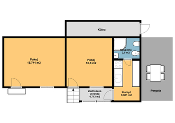 Prodej chaty / chalupy 42 m², Praha 9 - Hloubětín