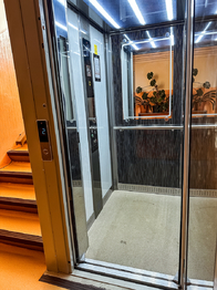 Výtah - Pronájem bytu 1+kk v družstevním vlastnictví 21 m², Prachatice