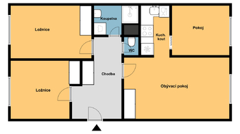Prodej bytu 4+kk v družstevním vlastnictví 68 m², Praha 4 - Michle