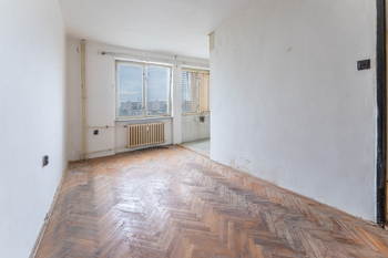 pokoj III + kuchyňský kout - Prodej bytu 4+kk v osobním vlastnictví 72 m², Praha 4 - Záběhlice