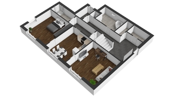 Přízemí - Prodej domu 200 m², Rovečné