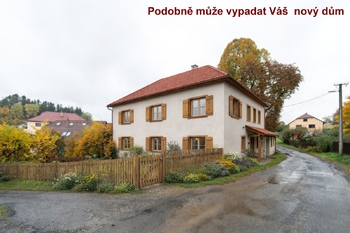 Vizualizace domu - Prodej domu 200 m², Rovečné