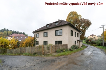 Vizualizace domu - Prodej domu 200 m², Rovečné