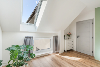 Výhled z ložnice - Prodej domu 316 m², Dřísy