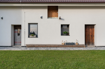 Pohled na užitkové prostory - Prodej domu 316 m², Dřísy