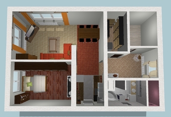 Pronájem bytu 2+kk v osobním vlastnictví 75 m², Rožnov pod Radhoštěm