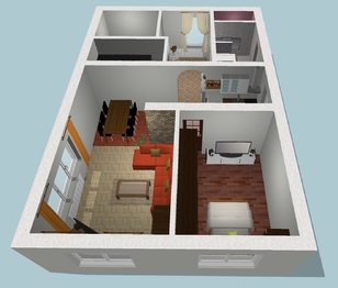 Pronájem bytu 2+kk v osobním vlastnictví 75 m², Rožnov pod Radhoštěm