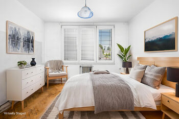 vizualizace - ložnice - Prodej bytu 3+1 v osobním vlastnictví 76 m², Nové Hrady