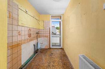 prostor pro kuchyň - Prodej bytu 3+1 v osobním vlastnictví 76 m², Nové Hrady