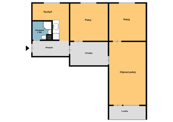 Prodej bytu 3+1 v osobním vlastnictví 78 m², Vlachovo Březí