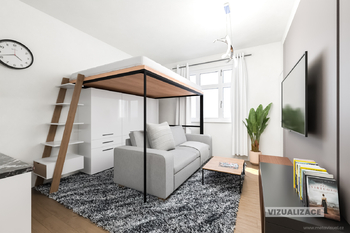 Prodej bytu 1+kk v osobním vlastnictví 23 m², Praha 10 - Strašnice