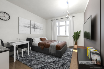 Prodej bytu 1+kk v osobním vlastnictví 23 m², Praha 10 - Strašnice